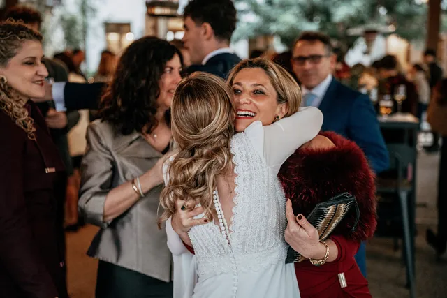 reportaje boda invierno el canonigo navidad coctel