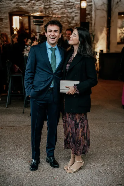 reportaje boda invierno el canonigo navidad coctel