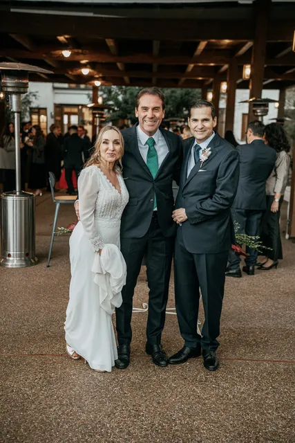 reportaje boda invierno el canonigo navidad coctel grupales