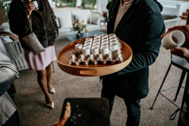 reportaje boda invierno el canonigo navidad coctel