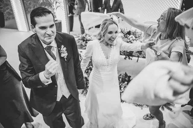 reportaje boda invierno el canonigo navidad BW banquete fiesta portada