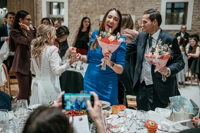 reportaje boda invierno el canonigo navidad banquete emotivas