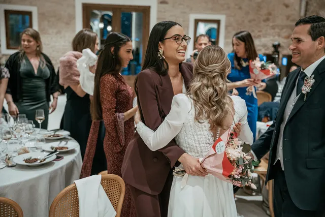 reportaje boda invierno el canonigo navidad banquete emotivas