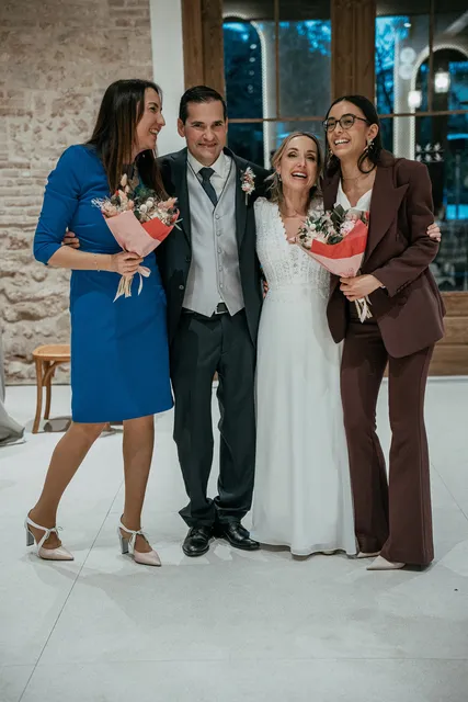 reportaje boda invierno el canonigo navidad banquete grupales