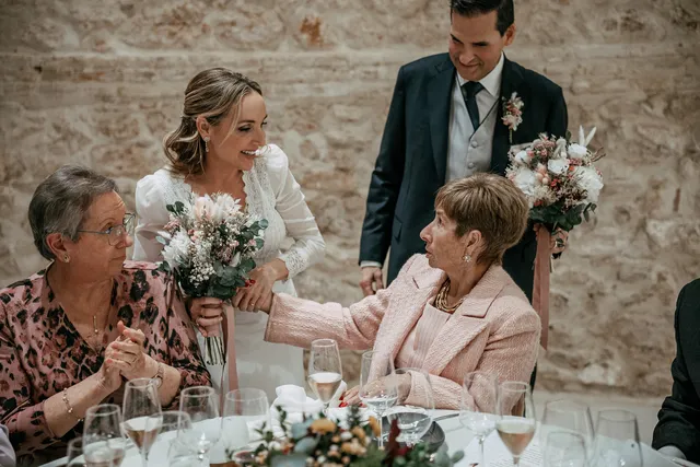 reportaje boda invierno el canonigo navidad banquete emotivas