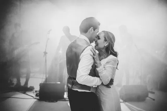 reportaje boda invierno el canonigo navidad BW baile nupcial portada