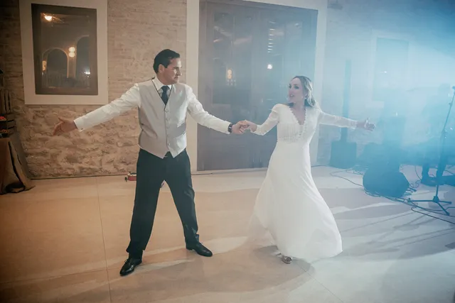 reportaje boda invierno el canonigo navidad baile nupcial