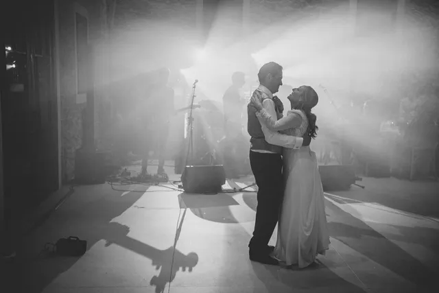 reportaje boda invierno el canonigo navidad BW baile nupcial portada