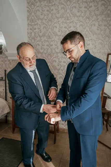 Fotografía de boda en Venta La Chata preparativos