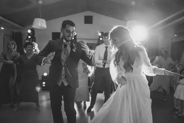 Fotografía de boda en Venta La Chata BW fiesta