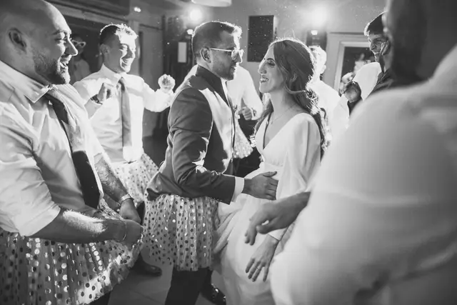 Fotografía de boda en Venta La Chata BW fiesta