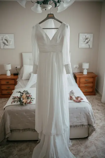 Fotografía de boda en Venta La Chata preparativos