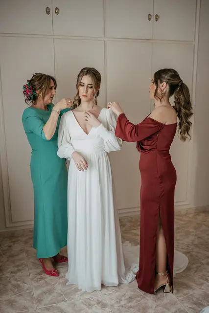 Fotografía de boda en Venta La Chata preparativos