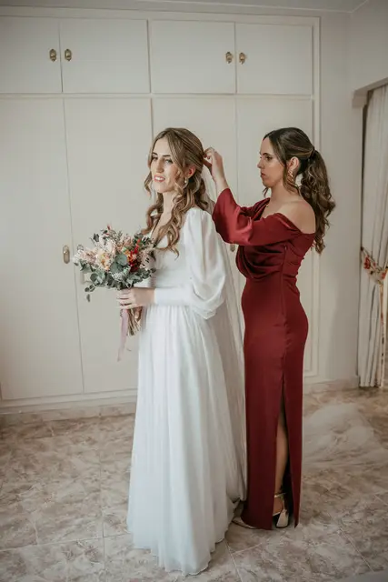 Fotografía de boda en Venta La Chata preparativos
