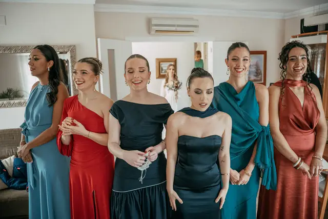 Fotografía de boda en Venta La Chata amigas