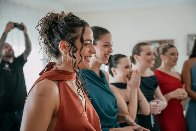 Fotografía de boda en Venta La Chata amigas