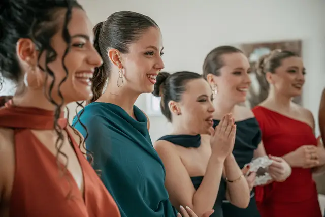 Fotografía de boda en Venta La Chata amigas