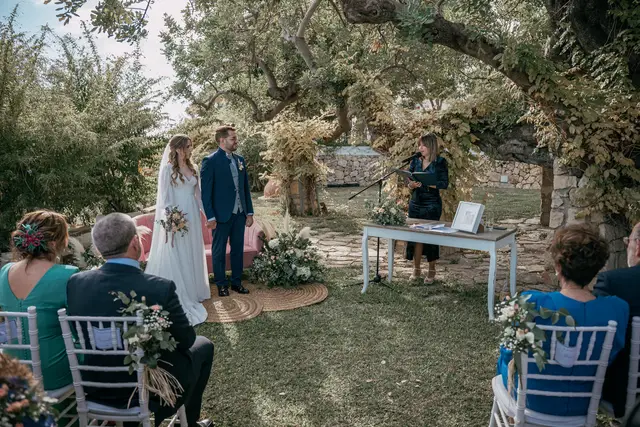 Fotografía de boda en Venta La Chata ceremonia