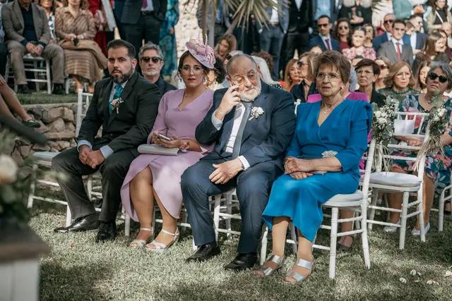 Fotografía de boda en Venta La Chata ceremonia