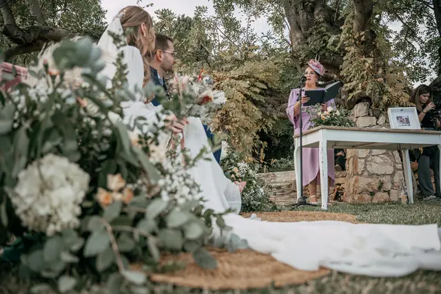 Fotografía de boda en Venta La Chata ceremonia