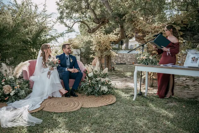 Fotografía de boda en Venta La Chata ceremonia