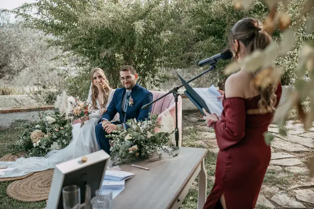 Fotografía de boda en Venta La Chata ceremonia