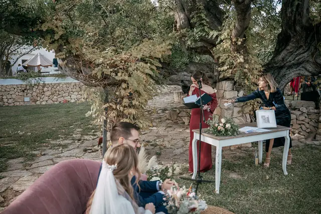 Fotografía de boda en Venta La Chata ceremonia