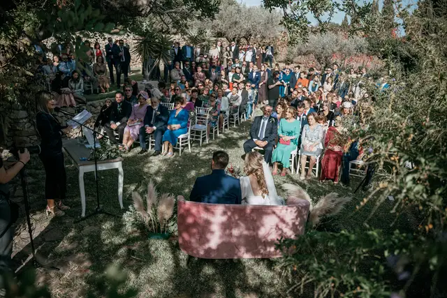 Fotografía de boda en Venta La Chata ceremonia