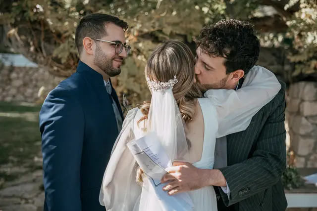 Fotografía de boda en Venta La Chata ceremonia