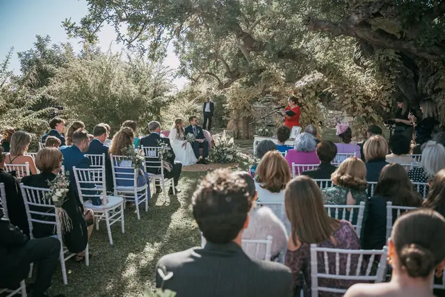 Fotografía de boda en Venta La Chata ceremonia