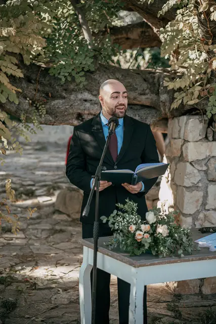 Fotografía de boda en Venta La Chata ceremonia