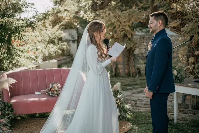 Fotografía de boda en Venta La Chata ceremonia portada