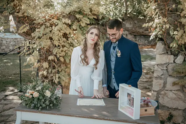Fotografía de boda en Venta La Chata ceremonia