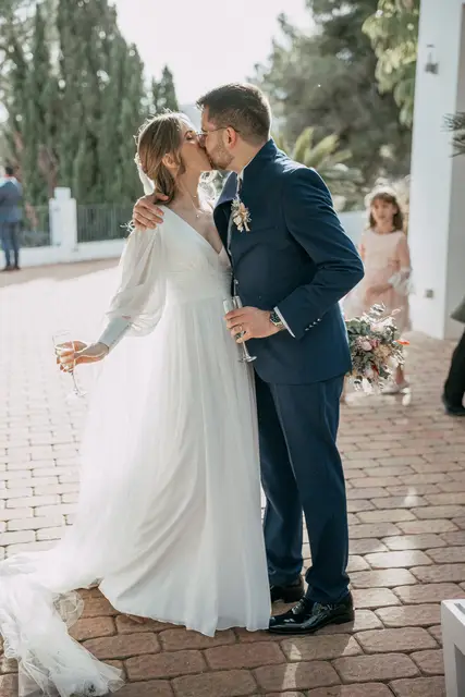Fotografía de boda en Venta La Chata coctel