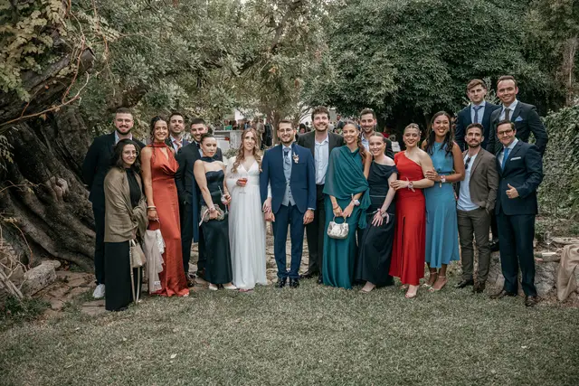 Fotografía de boda en Venta La Chata grupales