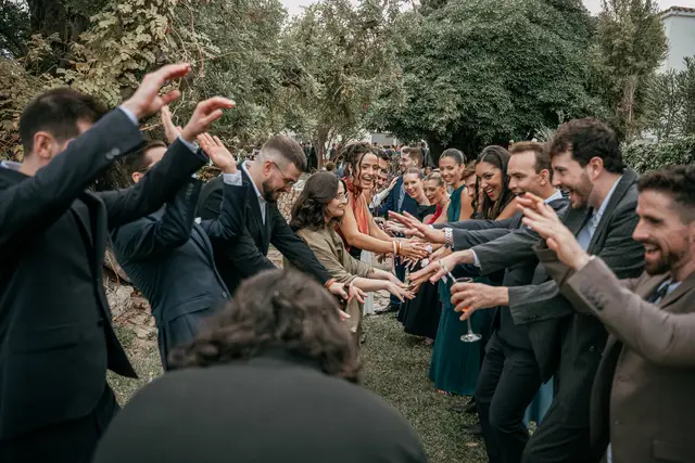 Fotografía de boda en Venta La Chata coctel