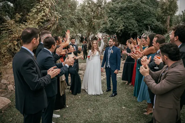 Fotografía de boda en Venta La Chata coctel portada