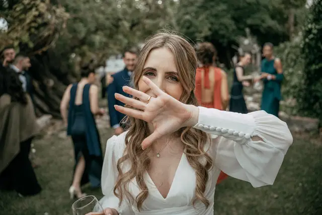 Fotografía de boda en Venta La Chata coctel