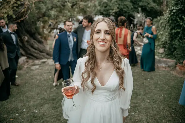 Fotografía de boda en Venta La Chata coctel