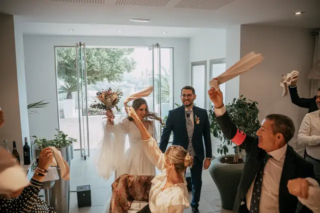Fotografía de boda en Venta La Chata banquete