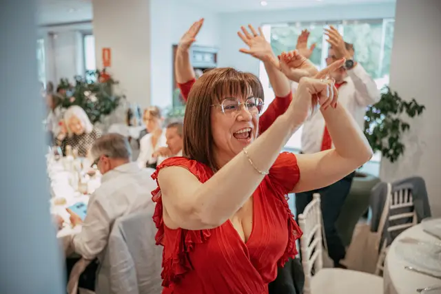 Fotografía de boda en Venta La Chata banquete