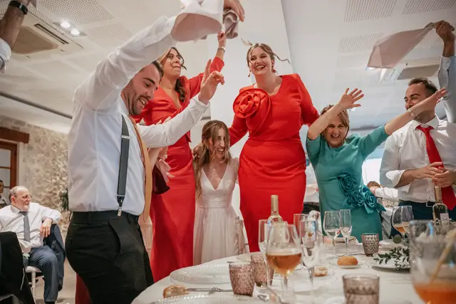 Fotografía de boda en Venta La Chata banquete