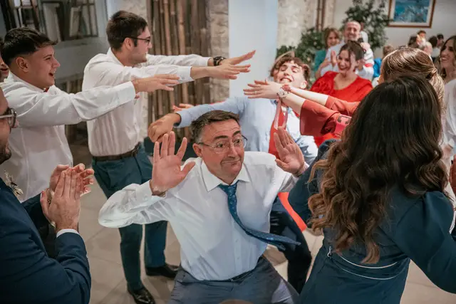 Fotografía de boda en Venta La Chata banquete