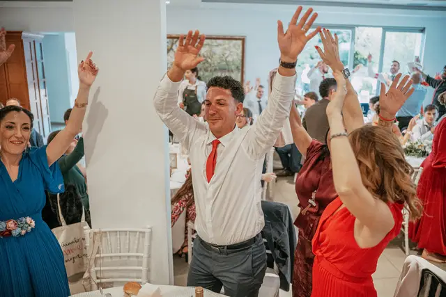 Fotografía de boda en Venta La Chata banquete