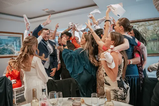 Fotografía de boda en Venta La Chata banquete