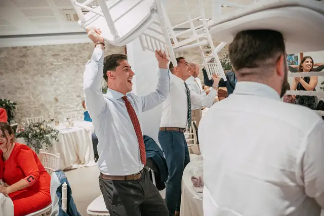 Fotografía de boda en Venta La Chata banquete