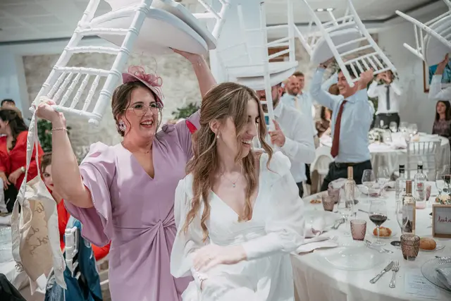 Fotografía de boda en Venta La Chata banquete