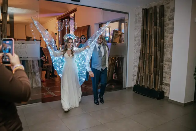 Fotografía de boda en Venta La Chata hora loca