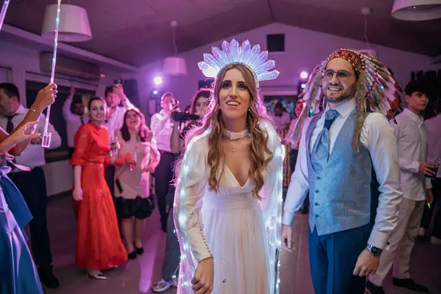 Fotografía de boda en Venta La Chata hora loca