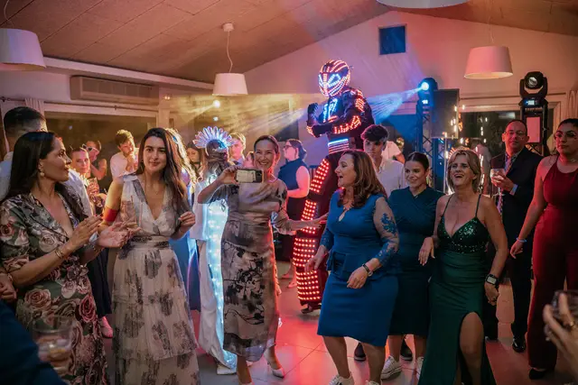 Fotografía de boda en Venta La Chata hora loca